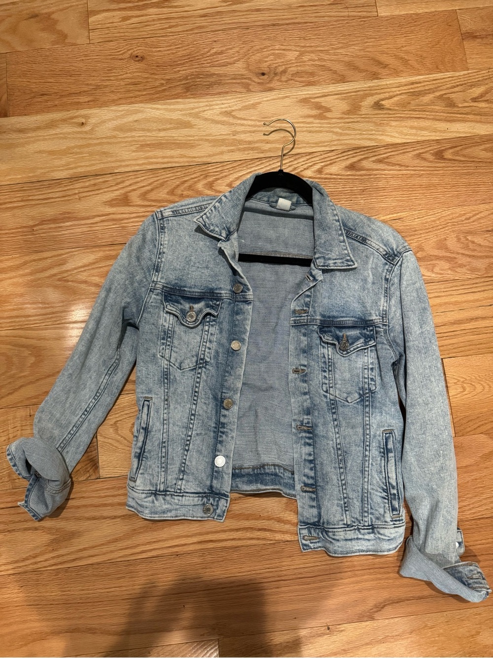 H&M Light Wash Denim Jacket